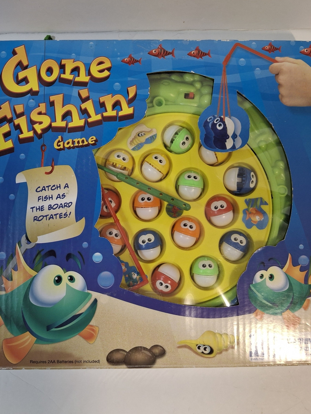 Gone Fishin' Game - Multi-Color Rotating Fishing Toy